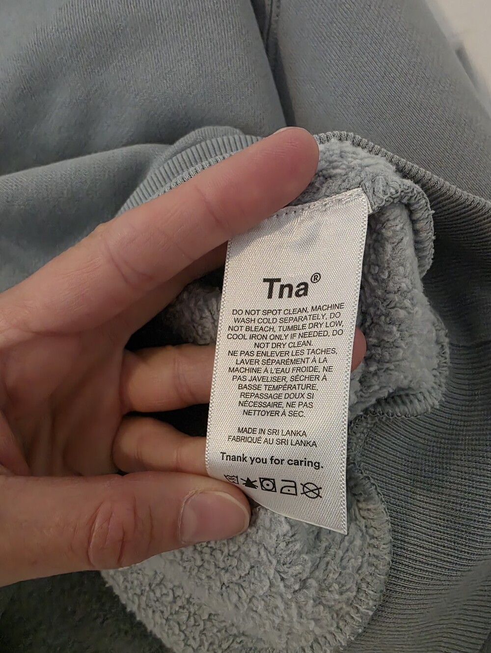 TNA Fleece Cropped 1/4 Zip Sweatshirt | Size Small - Picture 6 of 10